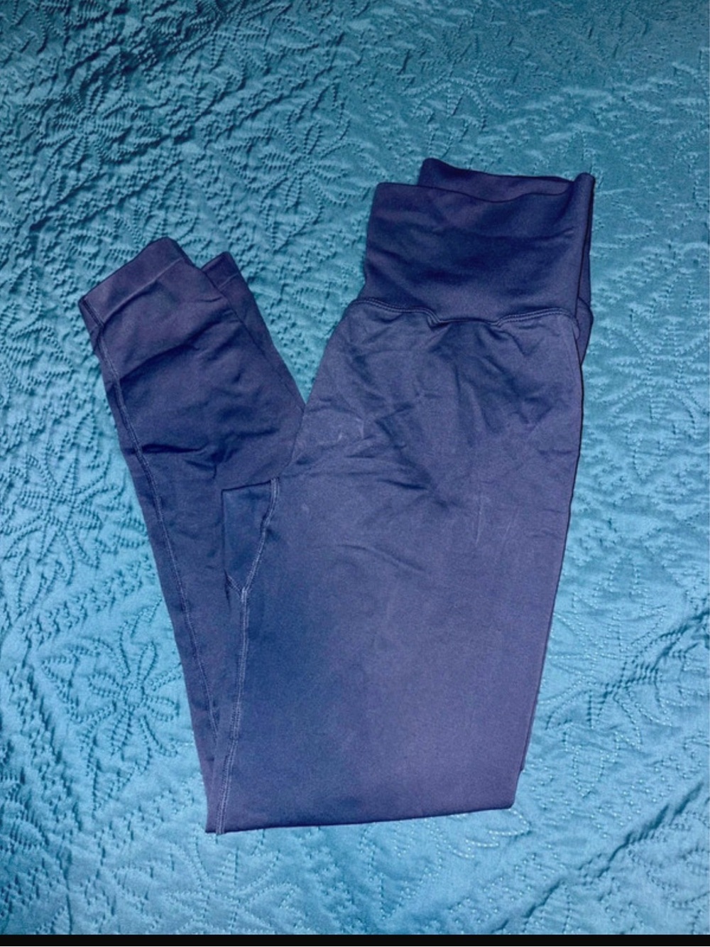 Navy High-Waist Active Leggings